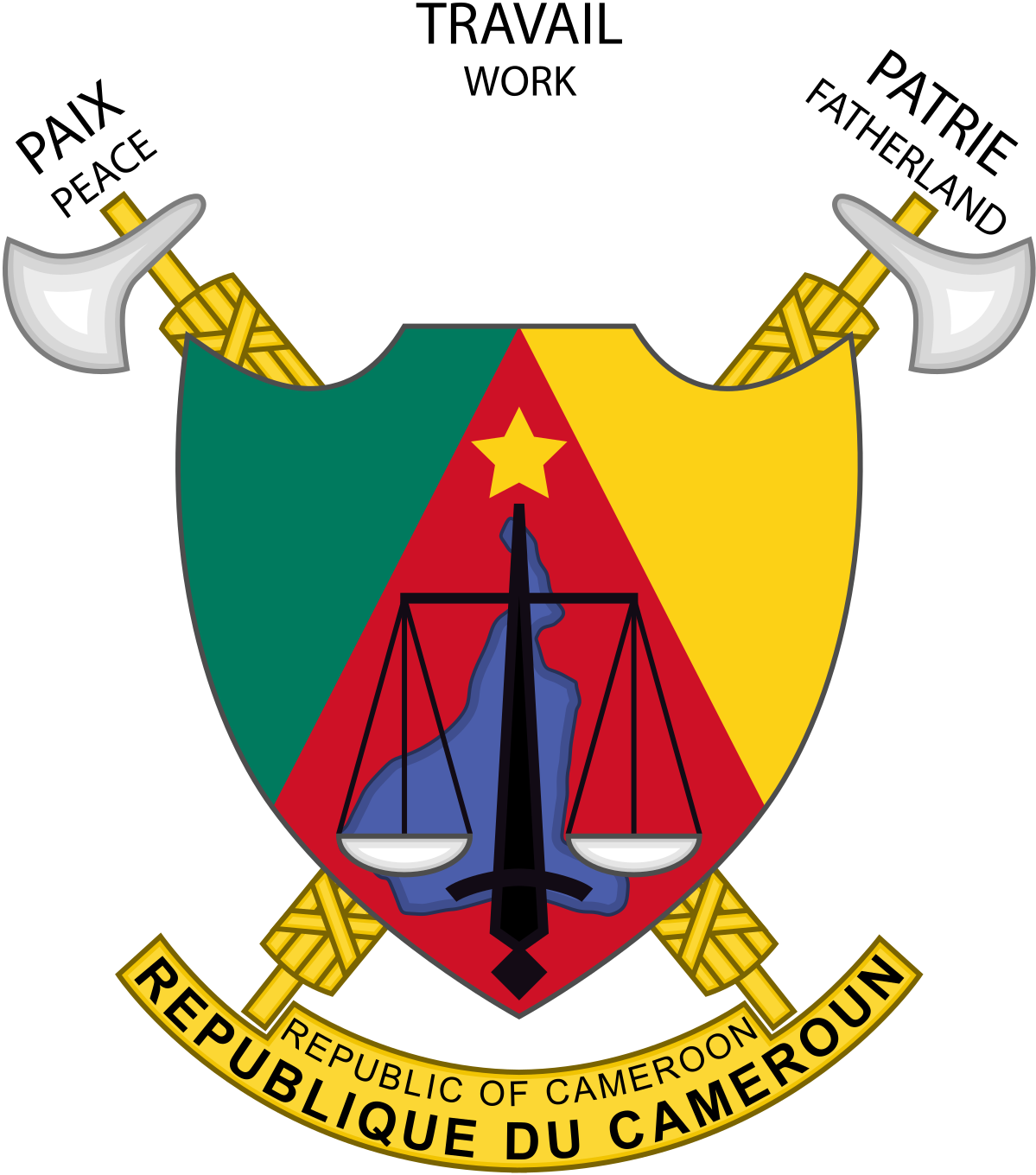 Logo Présidence de la République du Cameroun